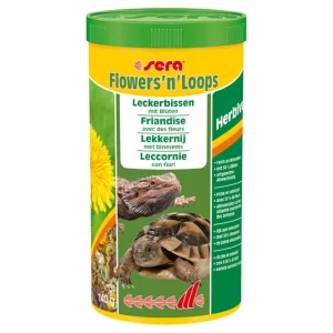 Echt Sera Flowers'n'Loops Nature, Ergänzungsfutter-Mix, 1 Liter
